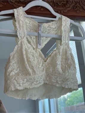 Free people Lace Bralette - Cream
